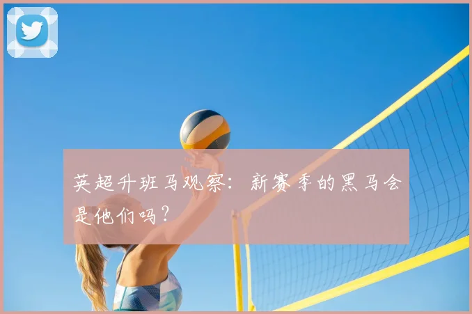 英超升班马观察：新赛季的黑马会是他们吗？